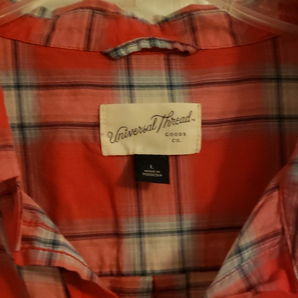 Womens L universal threads red shirt